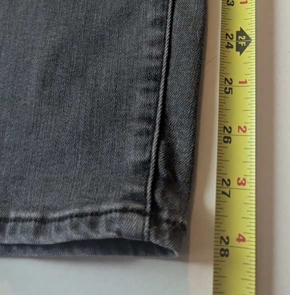 Lee Extreme Motion MVP Jeans Mens 38x29(28) Gray Regular Fit‎ Straight Leg - Picture 6 of 12